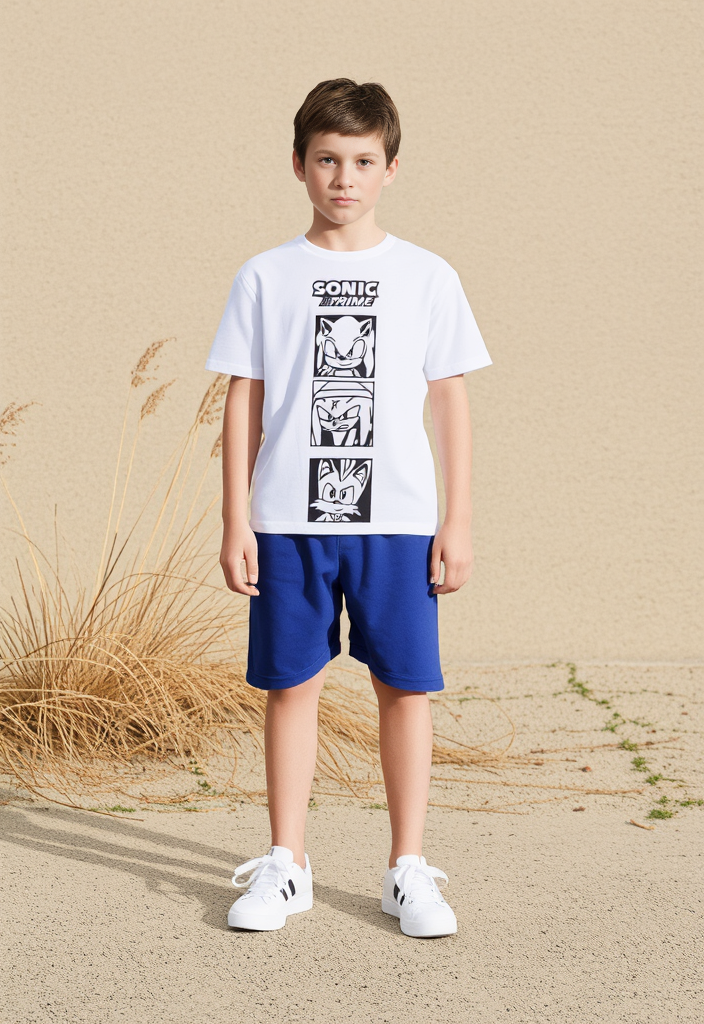 Sonic Prime White & Blue Set