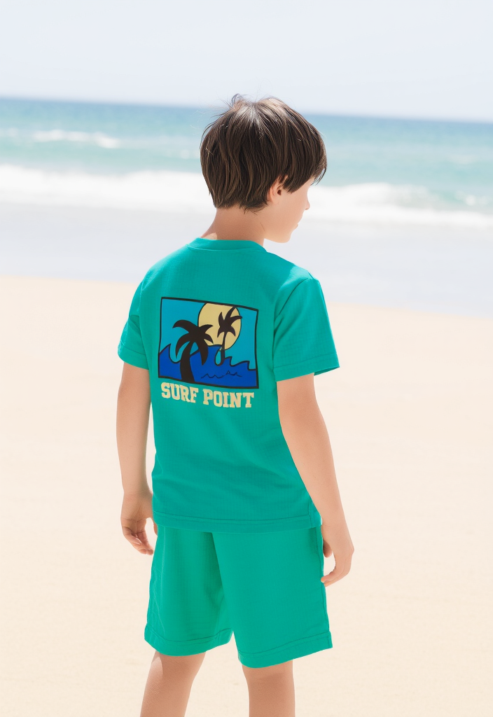 Surf Point Green Summer Set