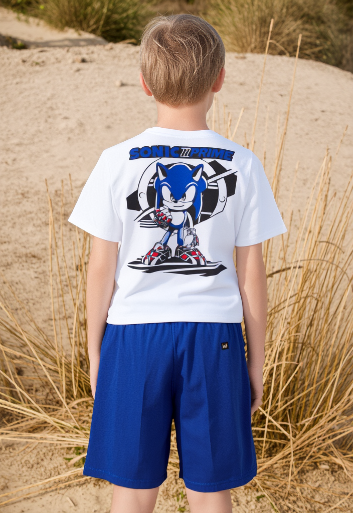 Sonic Prime White & Blue Set