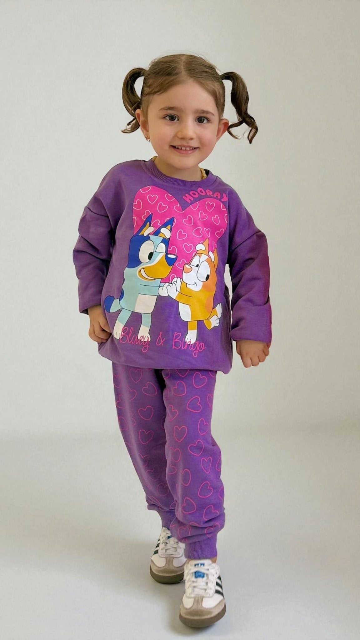 Purple Bluey & Bingo Tracksuit