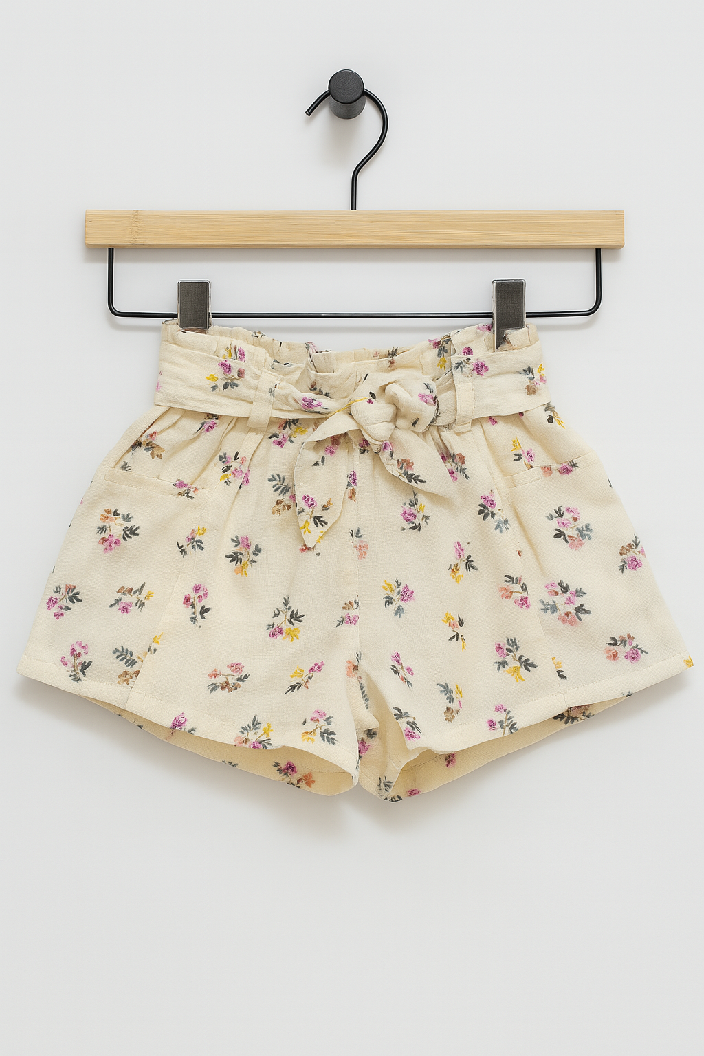 Floral Linen Shorts