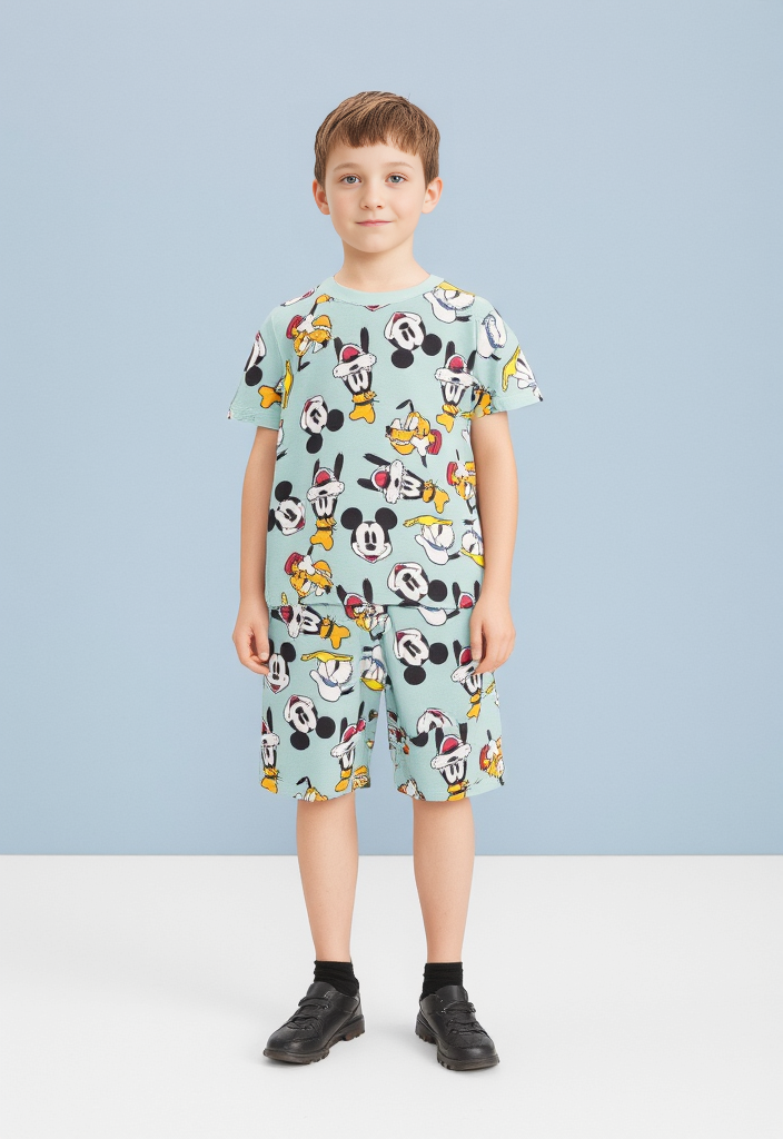 Mickey & Friends All-Over Print Set